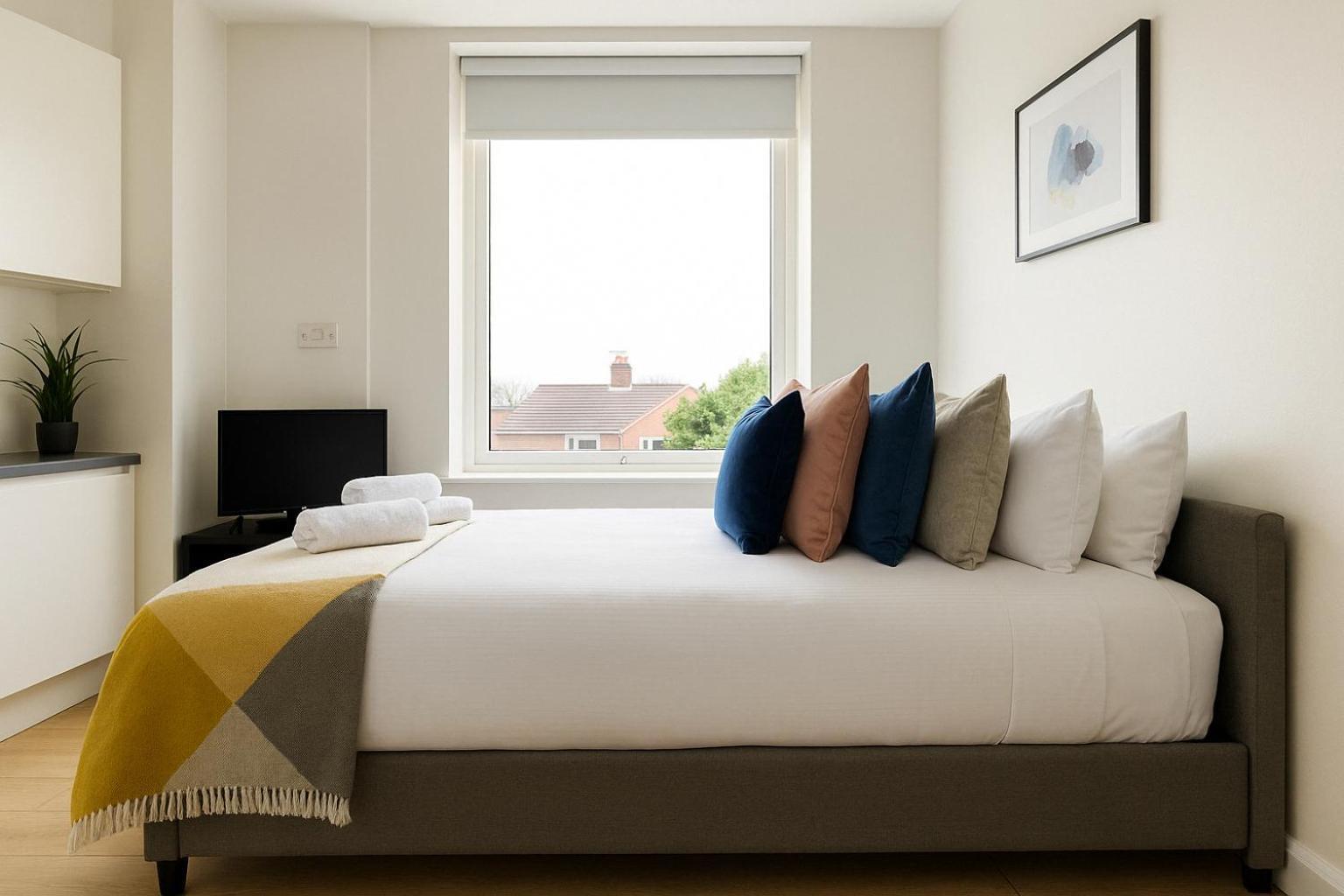 Bright Studio Flat - Walk To River Thames & Kingston Town Surbiton 外观 照片